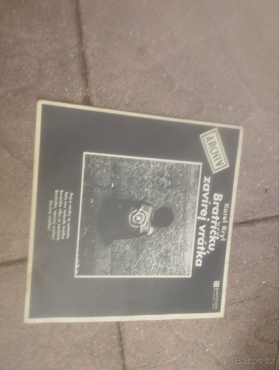 Gramofonová deska Karel Kryl