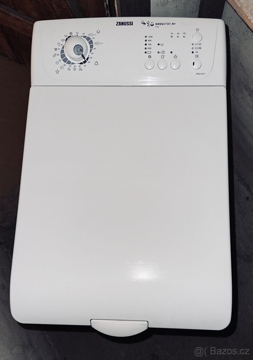 Pračka Zanussi 6 kg horem plněná
