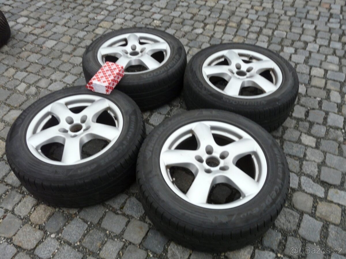 ALU KOLA + ZIMNÍ PNEU 255/55R18 BMW X5