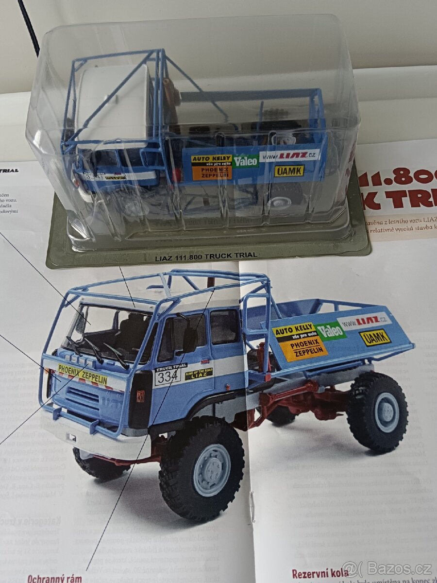 Liaz 111.800 truck trial, de Agostini