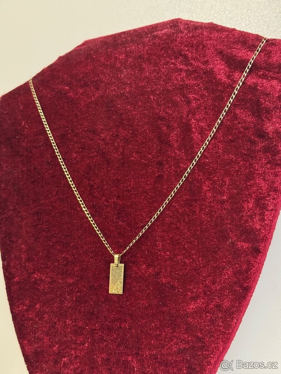 Zlatý řetízek 4,6g 585/1000