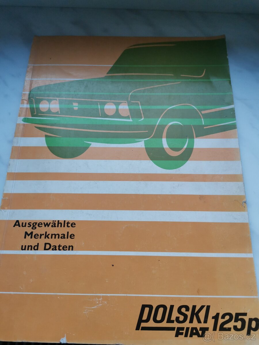 Vybrané funkce a data  Polský Fiat 125