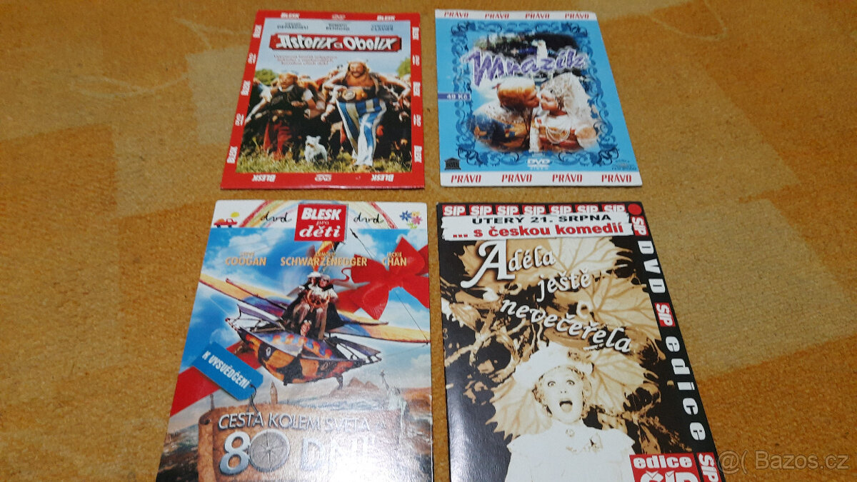 Filmy na DVD. Avatar, Mrazík a další.