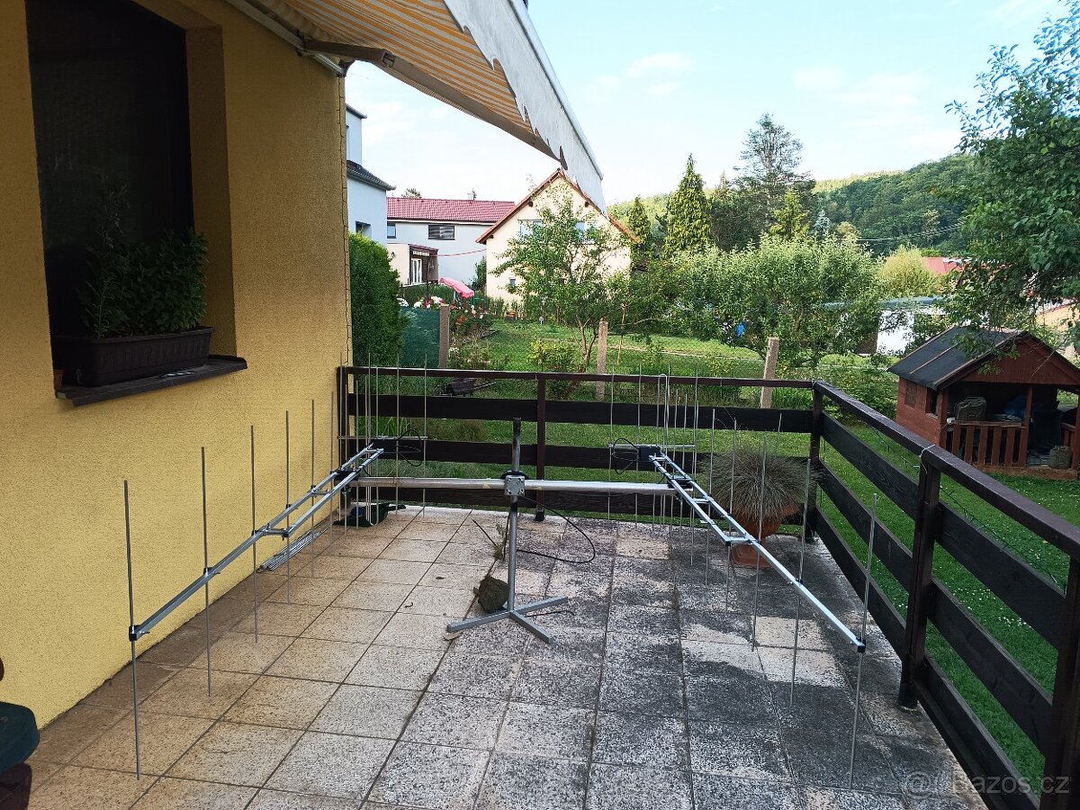 antény pro příjem DAB K5-7 14 prvků,cena je za všechno .