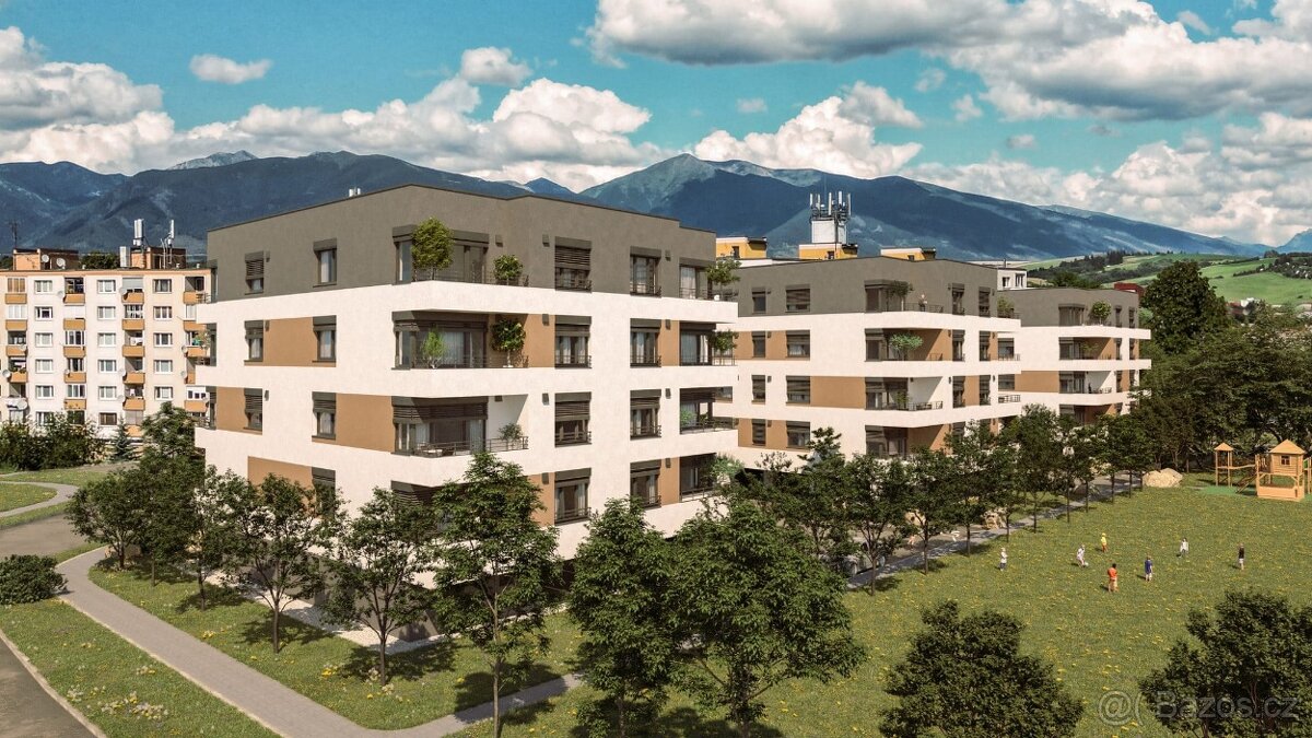 2 a 3 izbové byty Nová Palúdzka 2 Liptovský Mikuláš SR