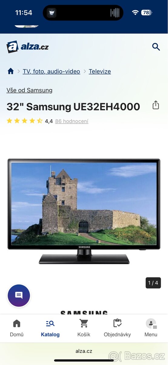 Prodam pouzitou TV samsung 32”