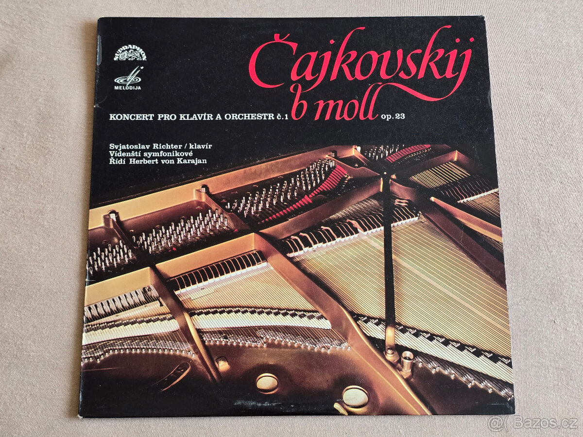 LP Čajkovskij: KONCERT PRO KLAVÍR A ORCHESTR č.1 (1973)