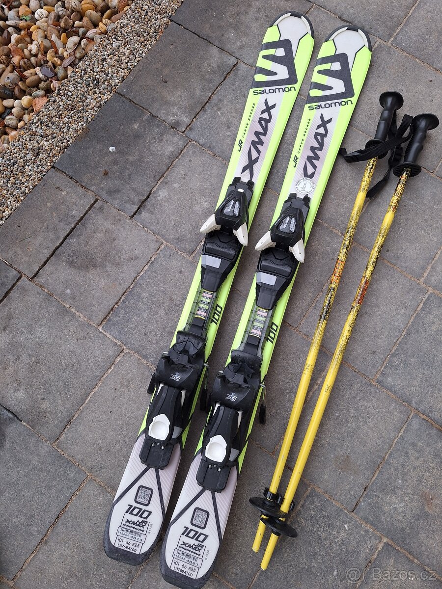 Dětské lyže Salomon XMAX JR 100