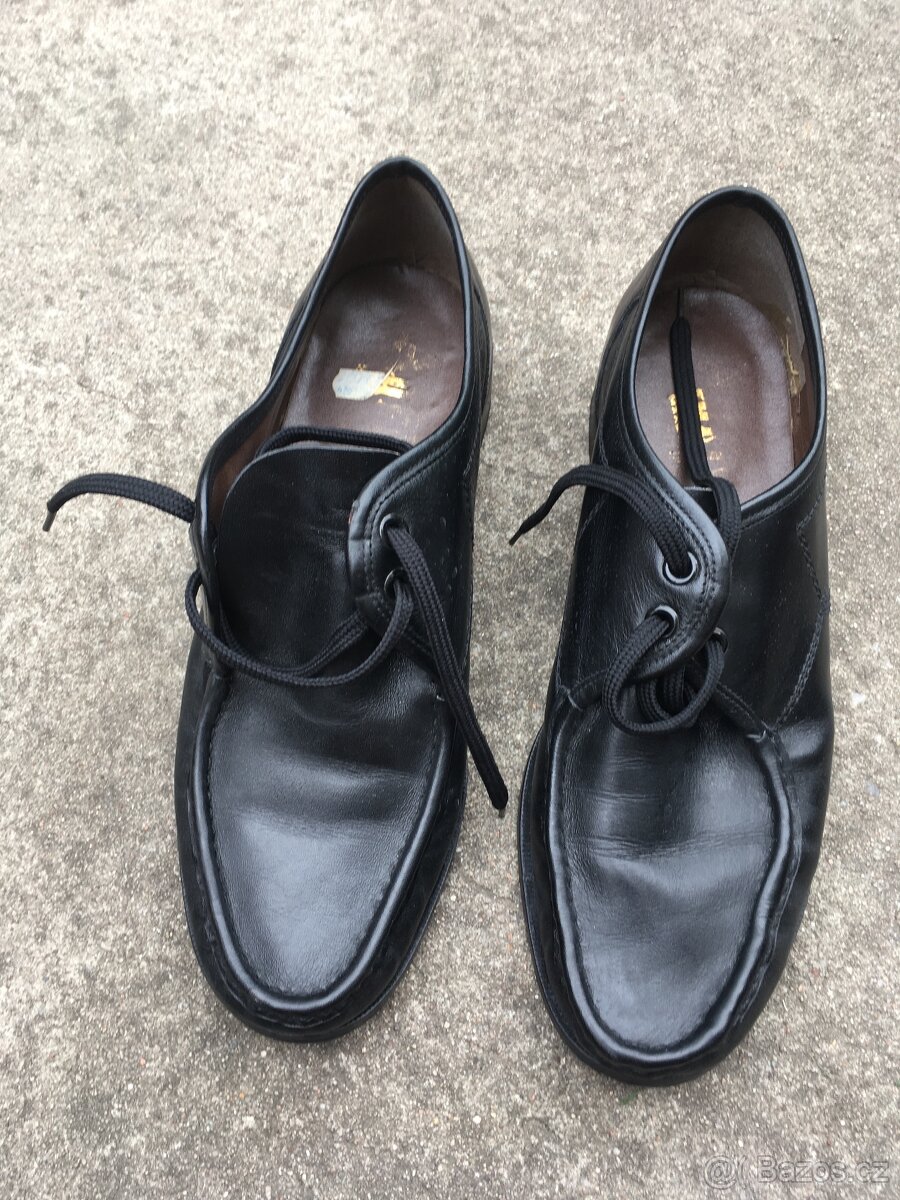 Pánské kožené boty