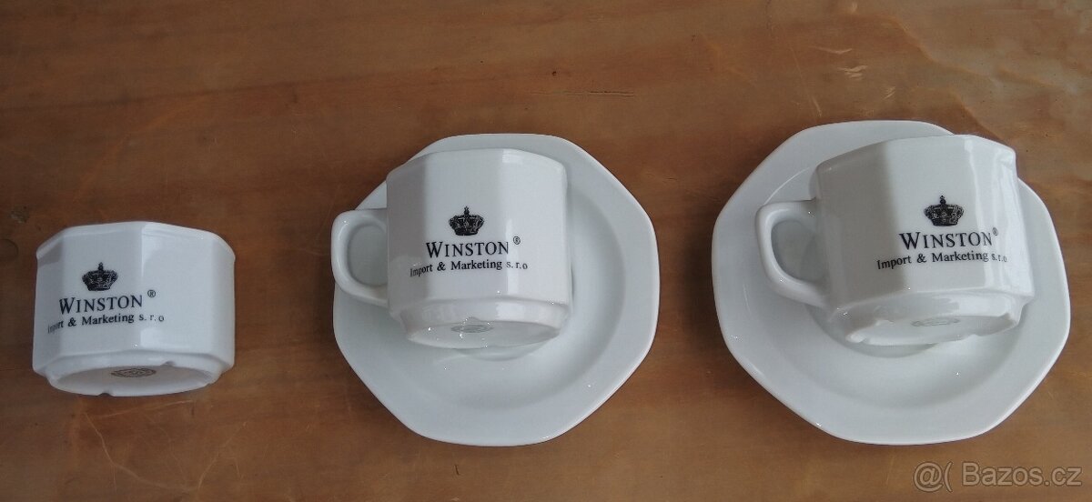 Čajová souprava reklamní Winston