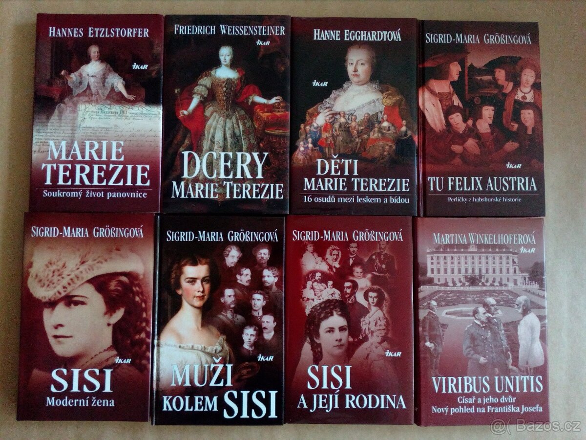 HISTORICKÁ ŘADA - Knihy z edice- Ikar