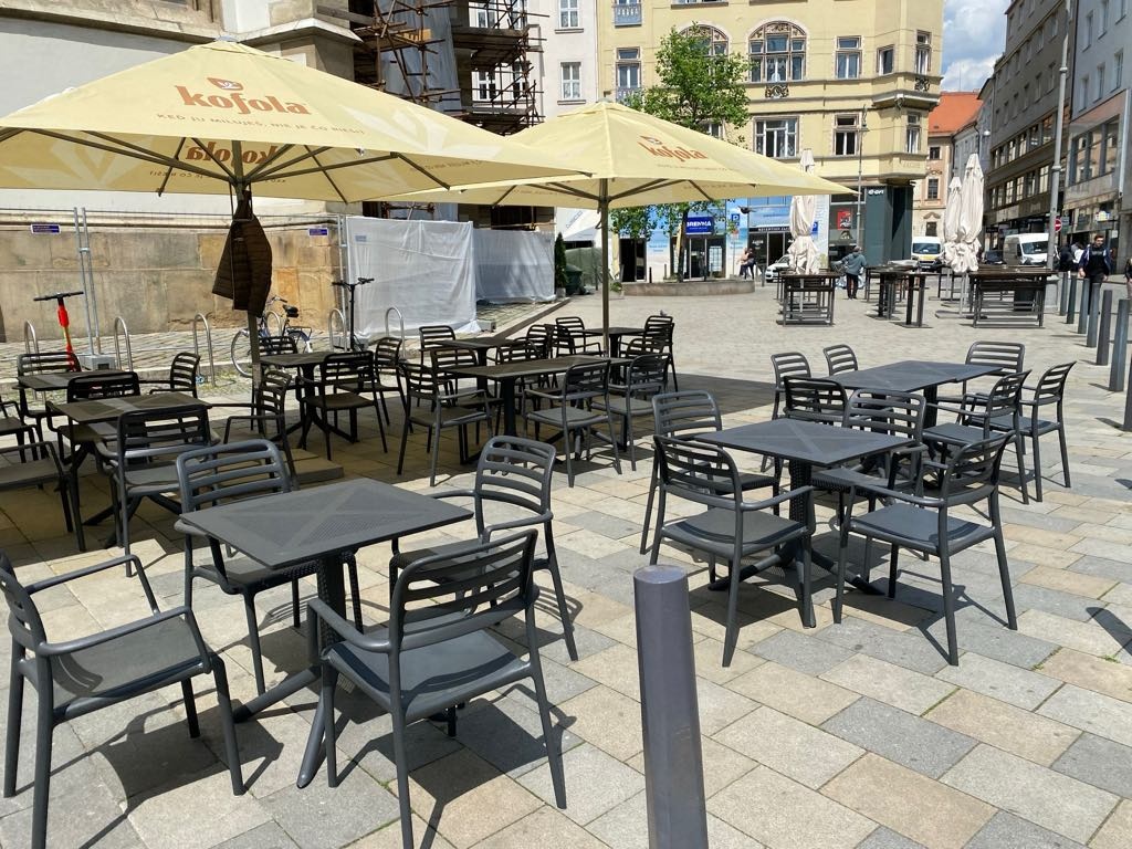 zidle na zahradku 18ks