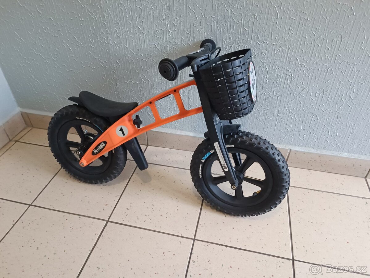 First bike terénní+košík+adaptér na snížení