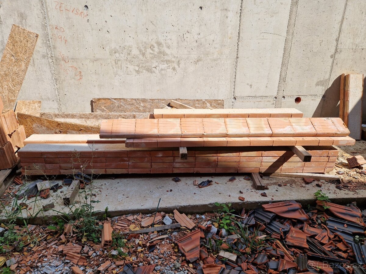 Překlady Porotherm - cihelné, nosné 100 až 250 cm
