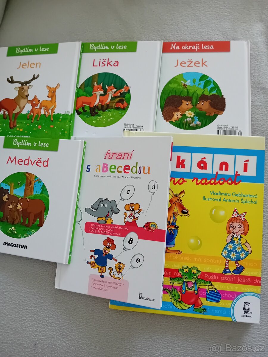Knihy a puzzle.