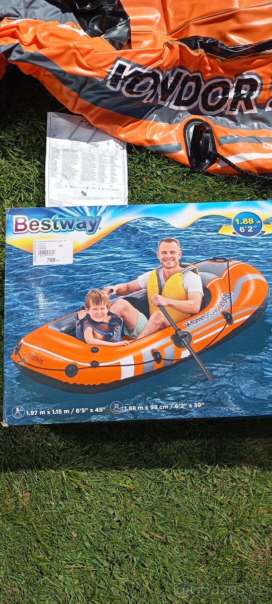 Nafukovací člun Bestway 1.88 m dlouhý