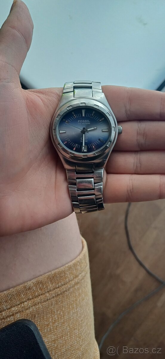 Hodiny Fossil AM 3701 Blue