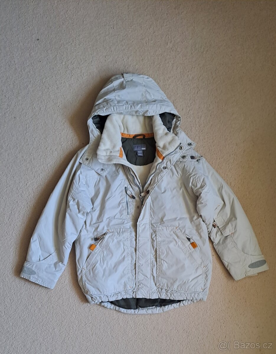 Dětská zimní bunda zn. H&M (velikost 140). Teplá. St