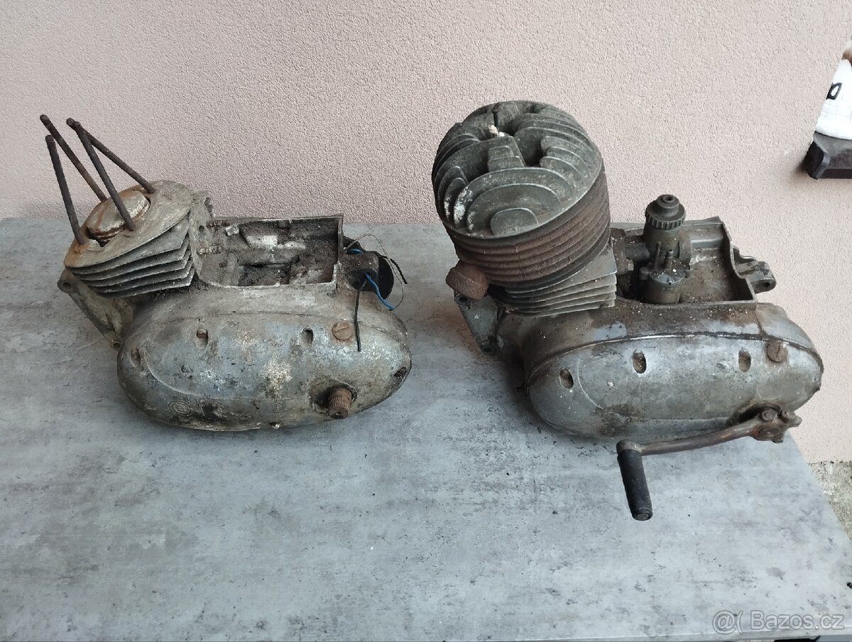 Jawa - Čz 175/356 Motory