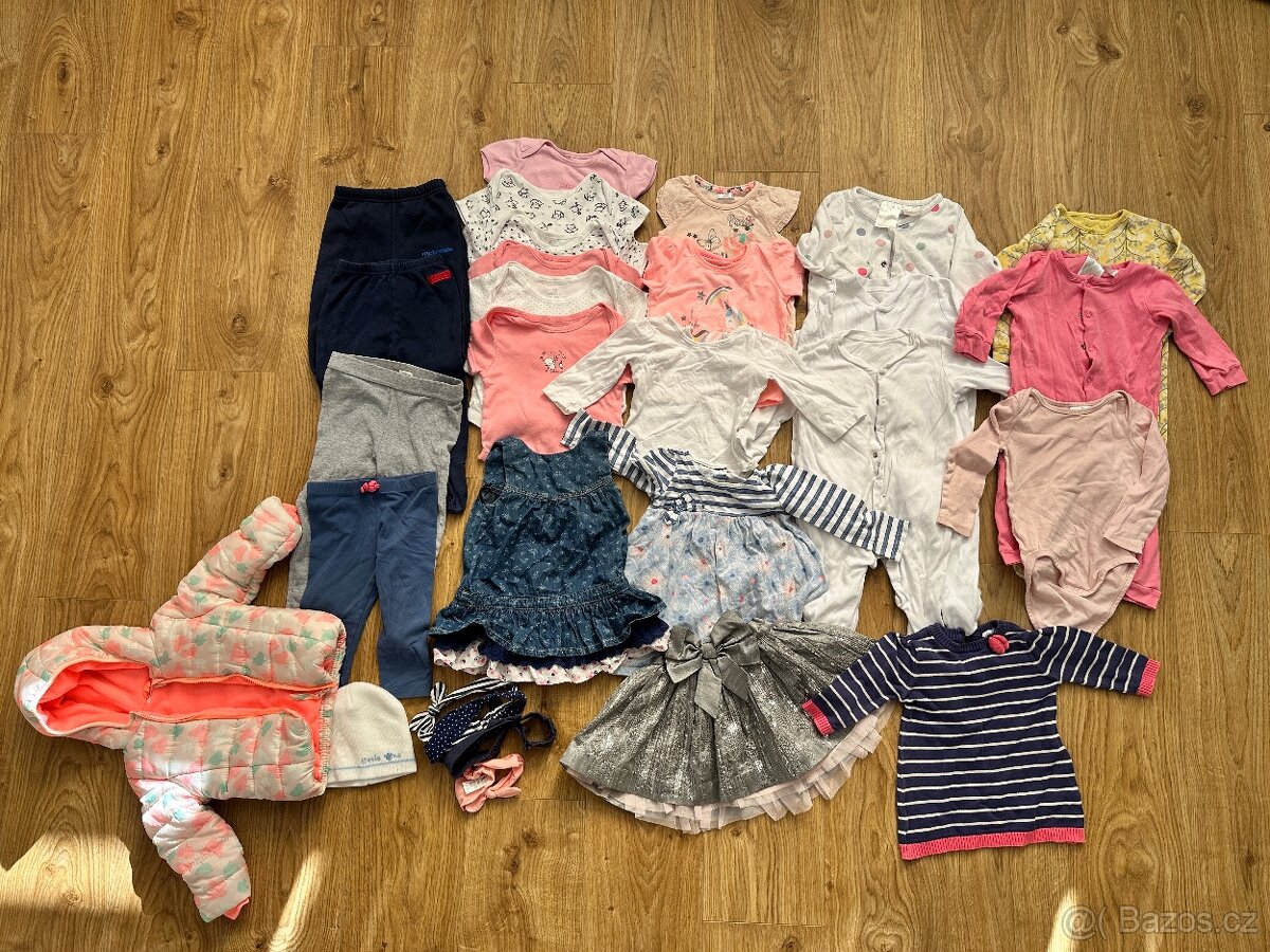 set oblečení 9-12 měs, vel. 80