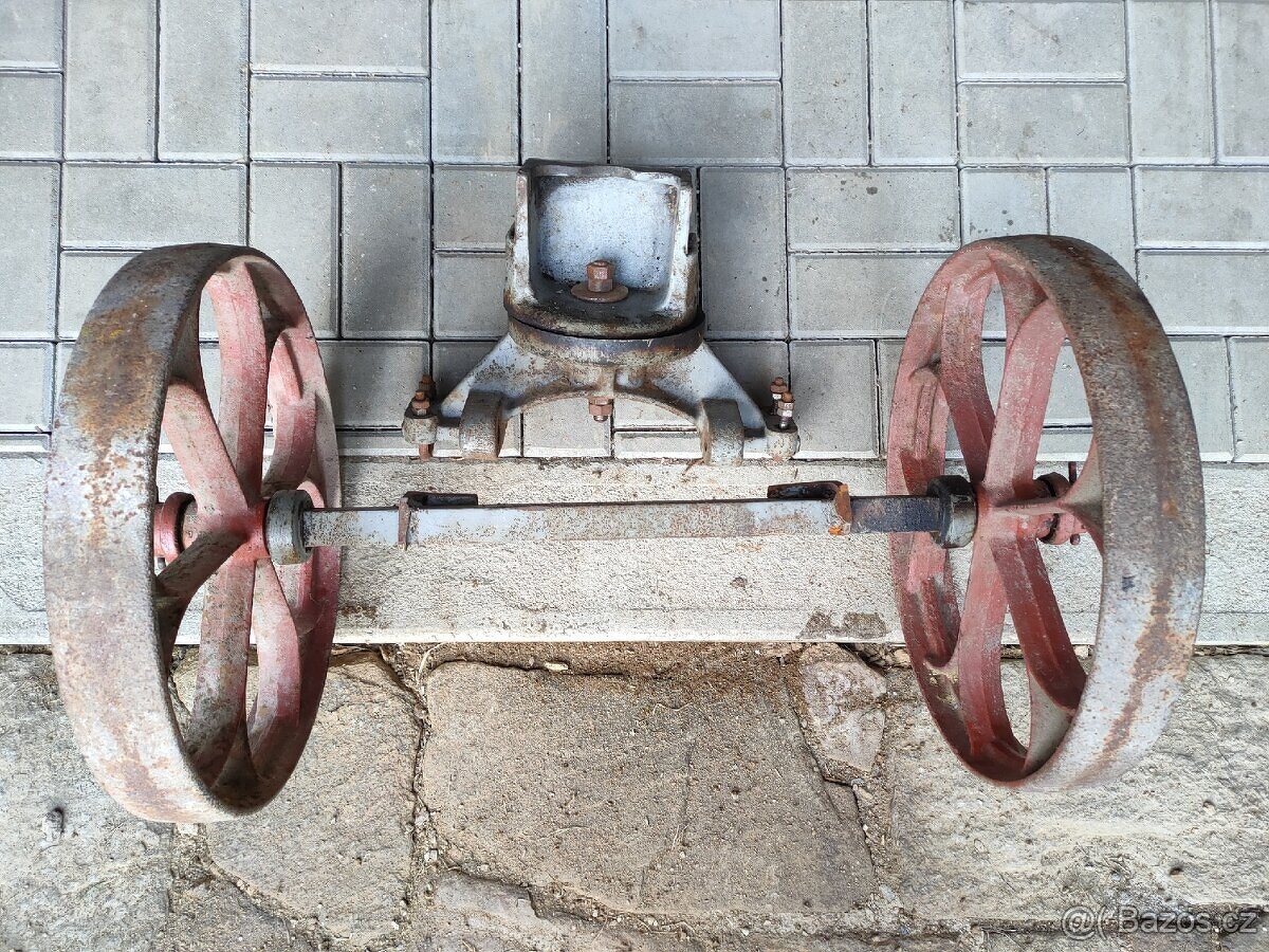 Části podvozku stabilní motor Lorenz
