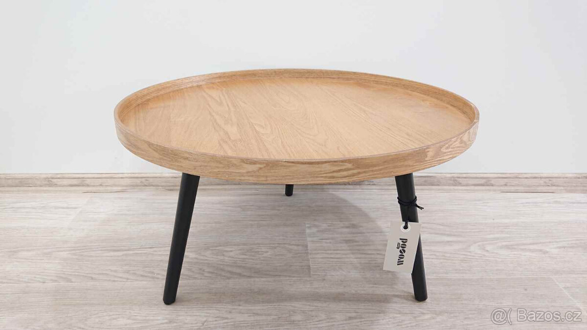 Kulatý konferenční stolek Mesa o 60 cm WOOOD