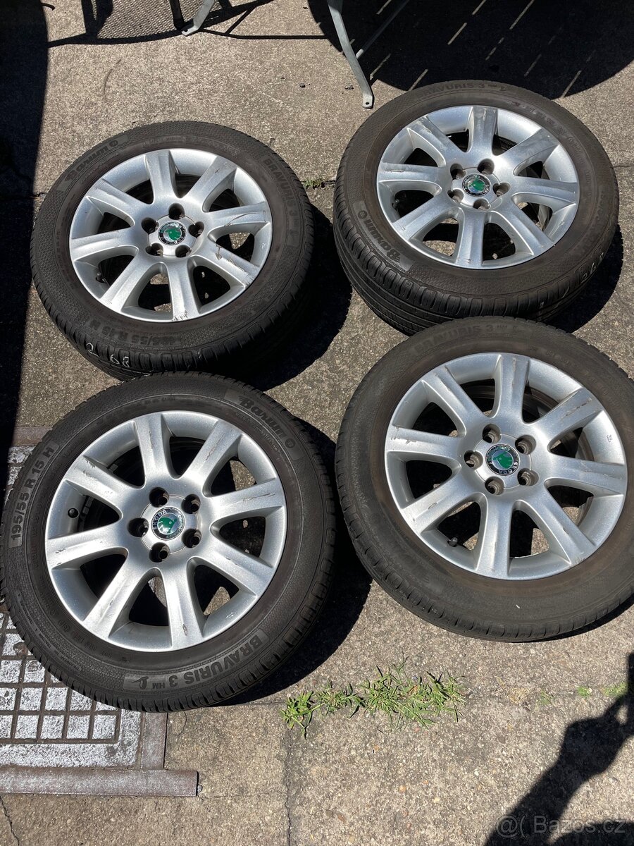 Alu kola Škoda 15