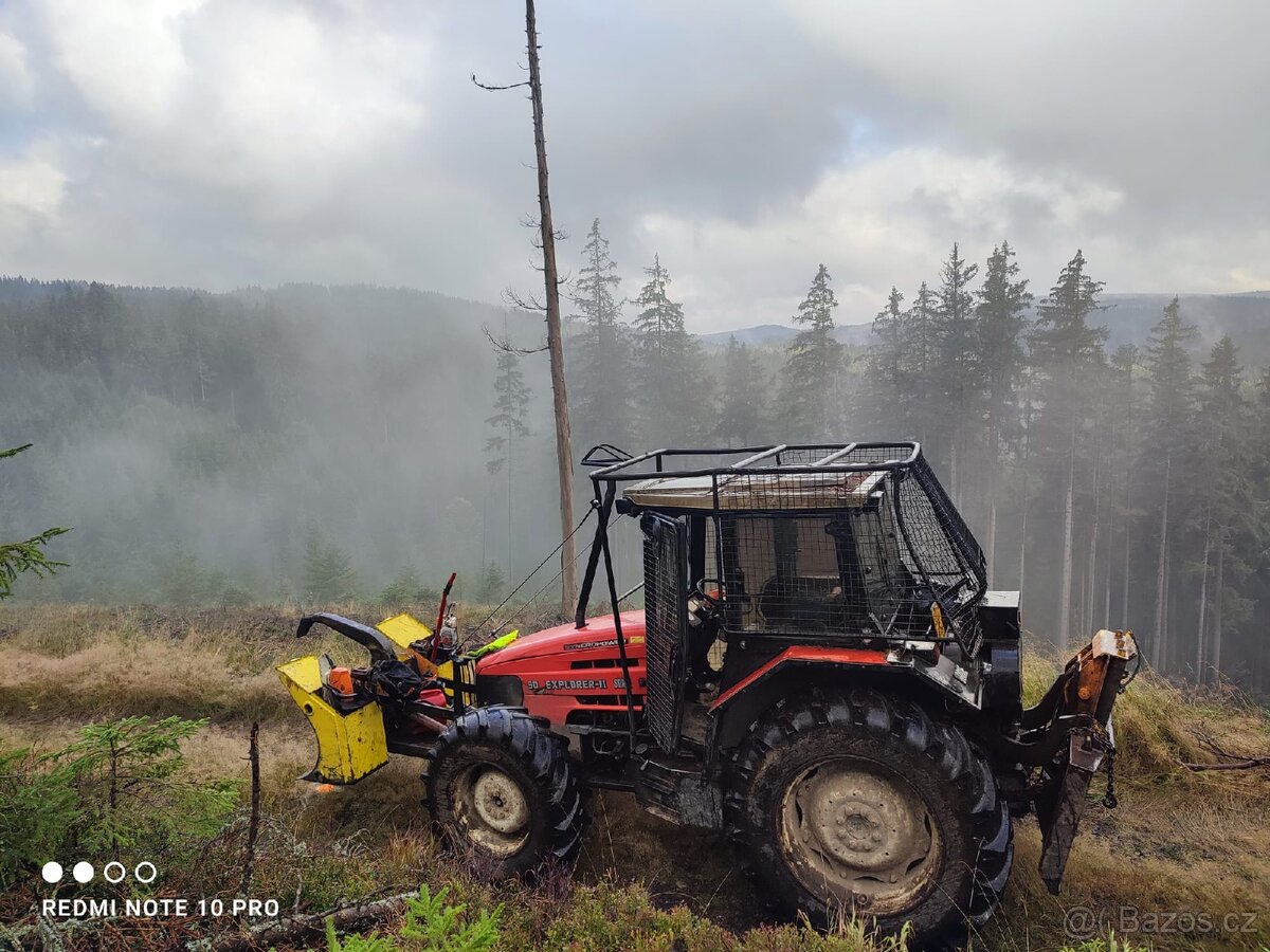 Lesní traktor ukt Same explorer 90