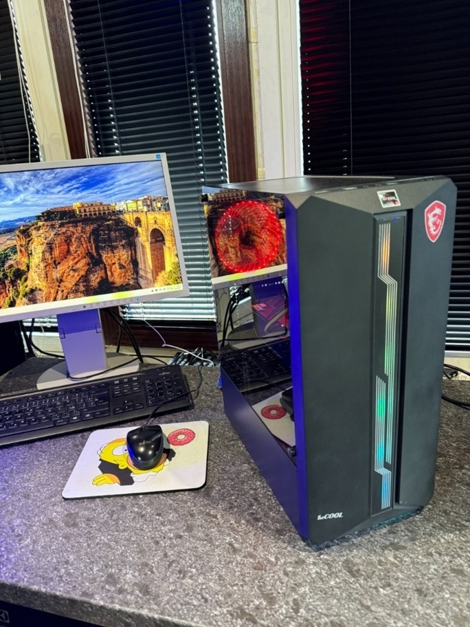 Herný počítač AMD Ryzen 5 5500 6x3,60GHz.16gb ram.GTX1660 6G