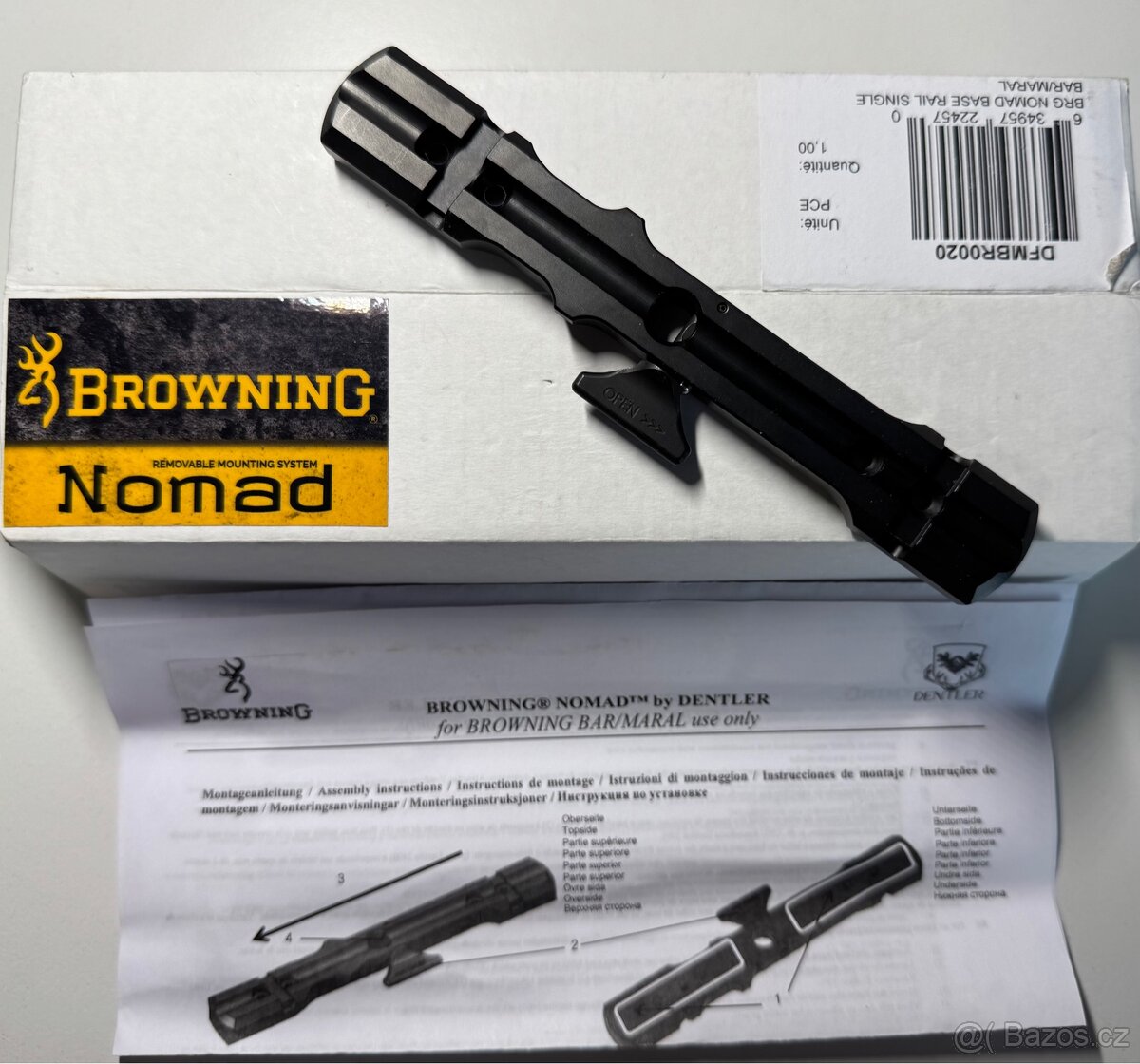 Browning Nomad základní montážní lišta