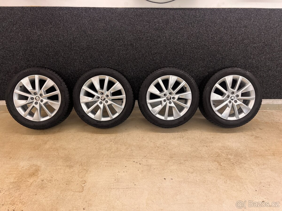 originální alu kola Škoda 17” Scala, Kamiq 5x100