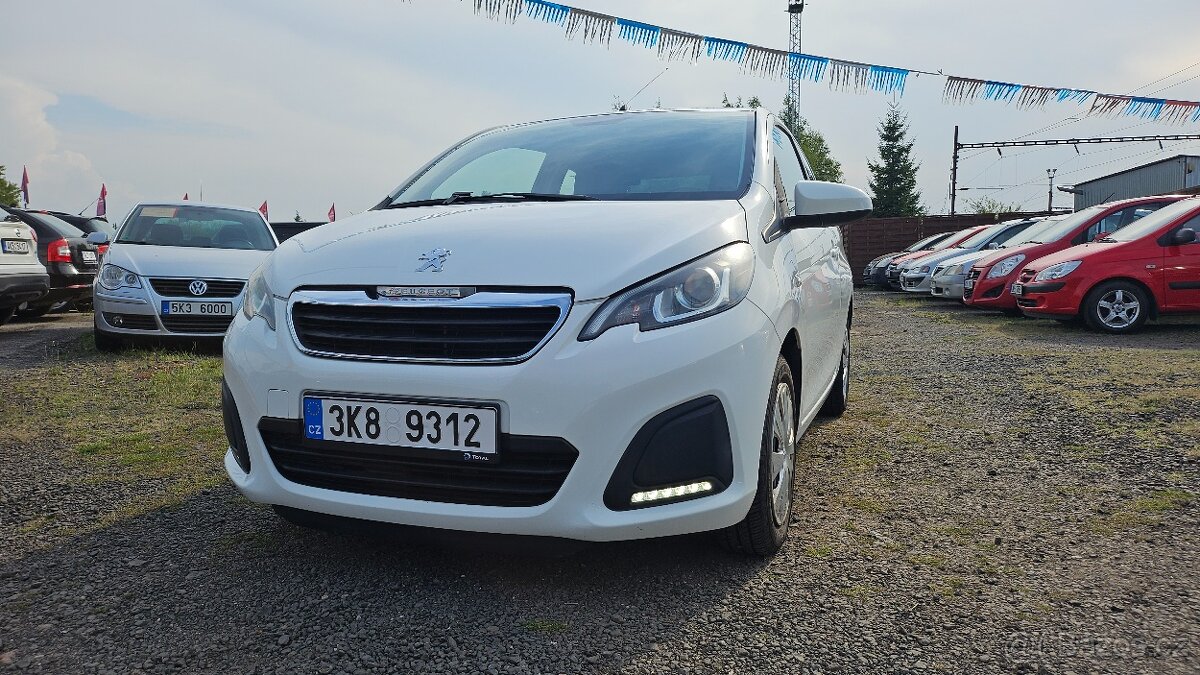 Peugeot 108 1.0 VTi najeto 41tis Km 1.majitel po STK