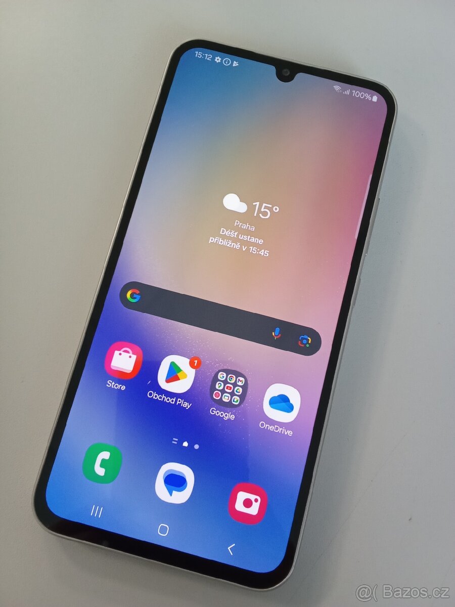 Samsung A34 128GB 5G stříbrná