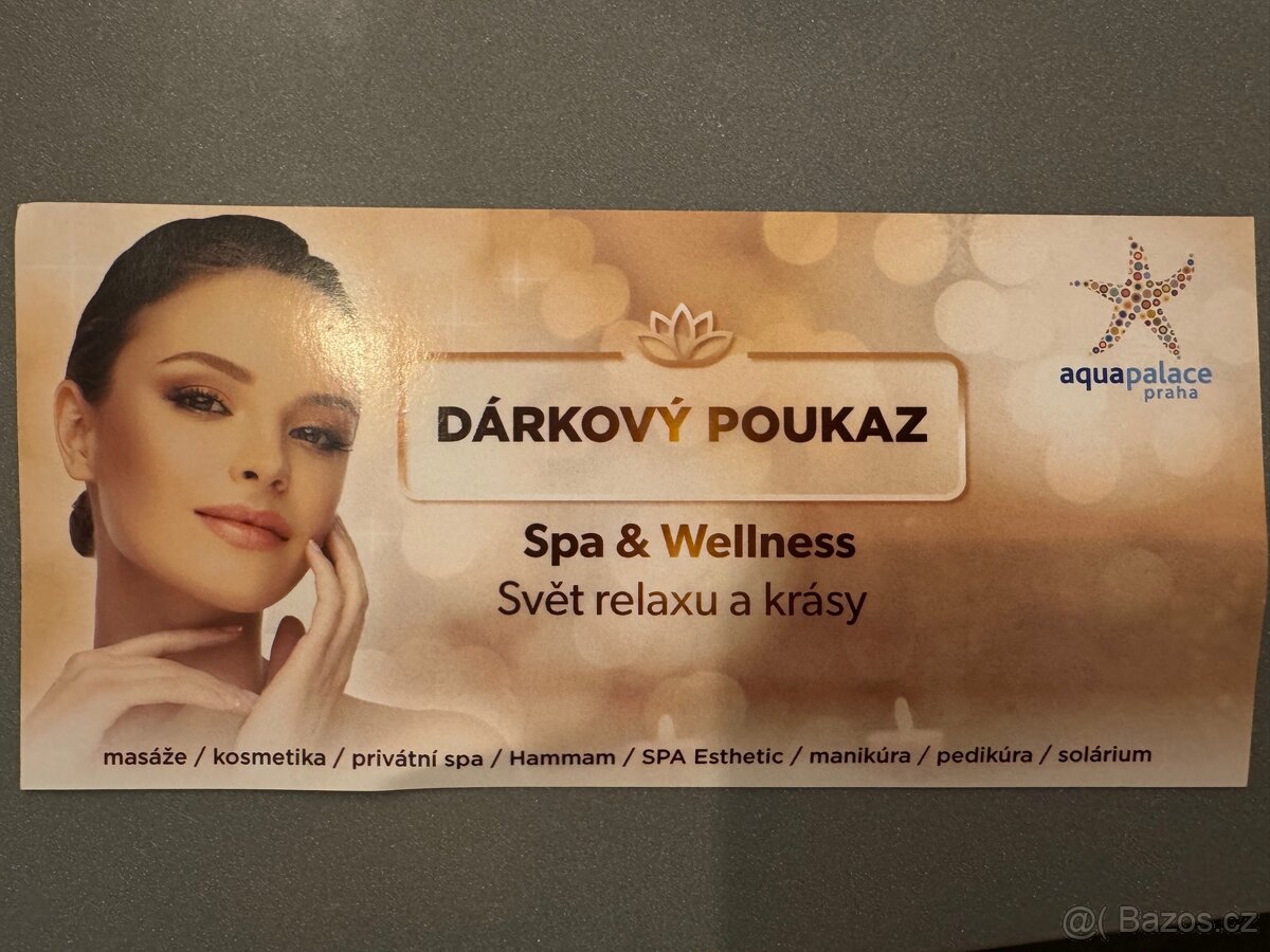 Poukaz privátní SPA AQUAPALACE (pro 6 osob)