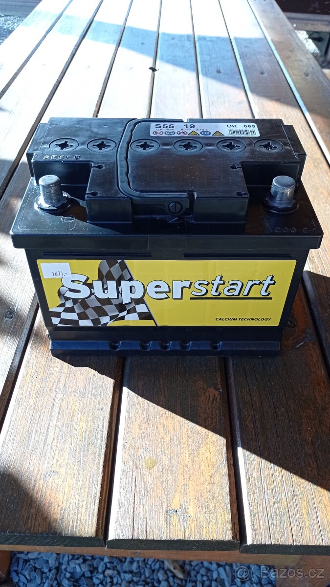 Autobaterie 12V 55Ah Superstart