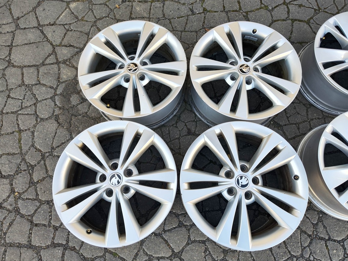18"alu sada Neptune 5x112 origo Škoda Octavia 2 RS TDI