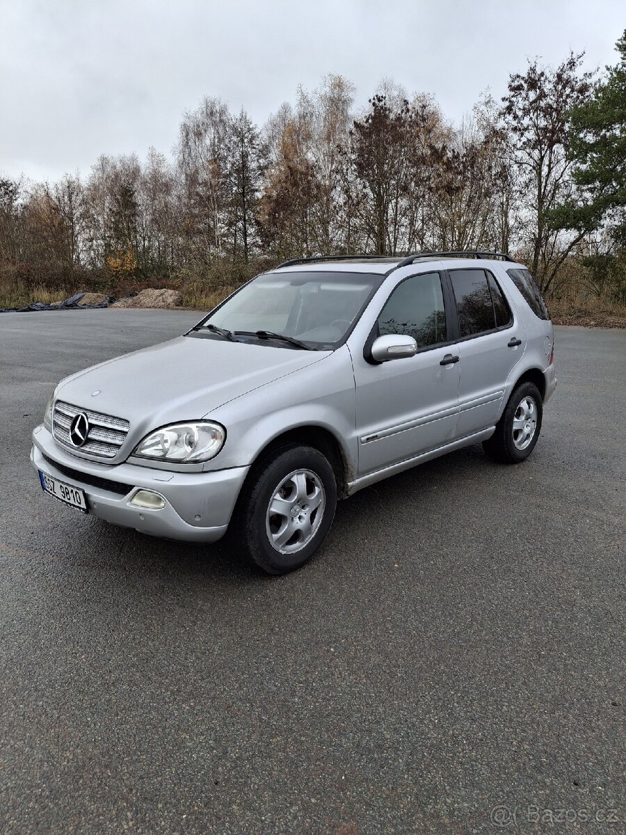 mercedes benz ml w163 270CDI Facelift automat  tažné 3,5t