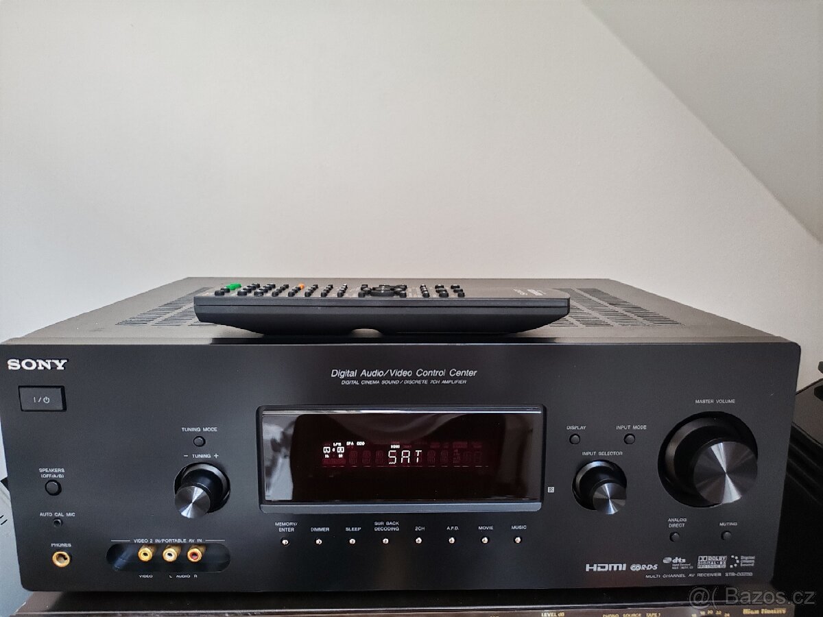 HDMI AV RECEIVER SONY STR-DG720 + dálka