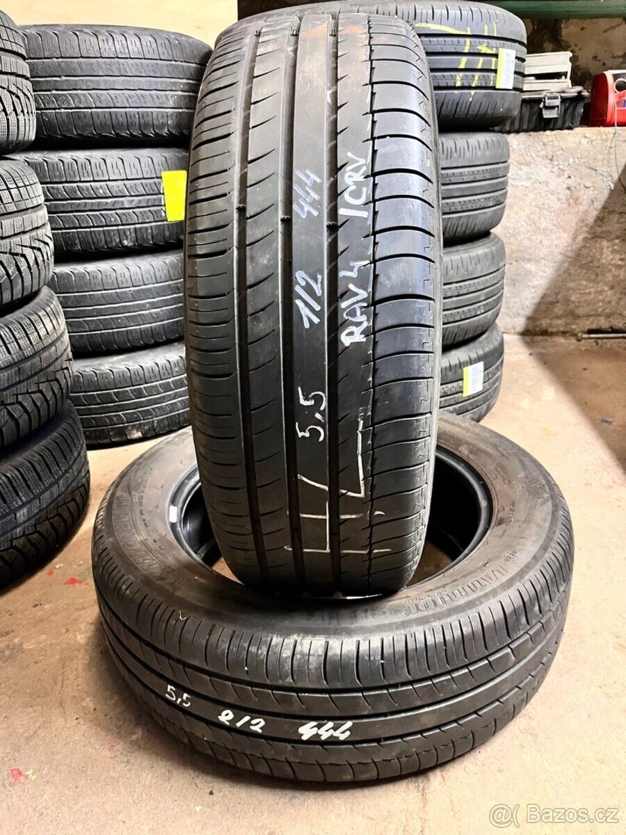 2ks. 225/60 R18 100H letní pneu Michelin