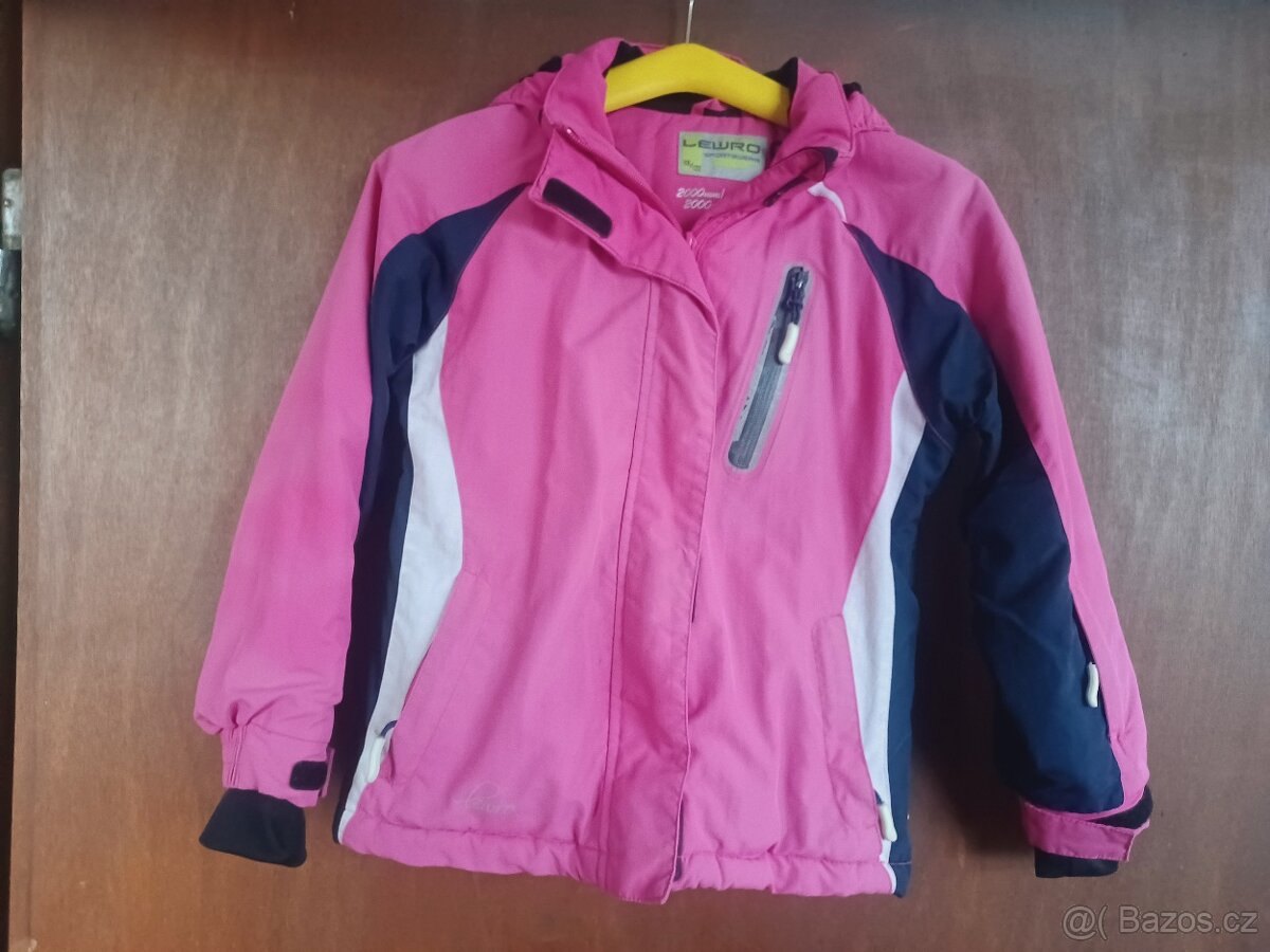 Zimní lyžařská bunda 116-122 Lewro