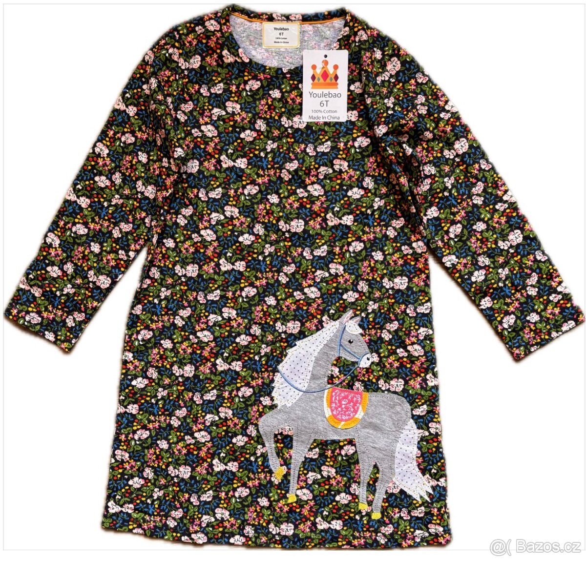 Krásné holčičí nové šatičky Youlebao vel.116