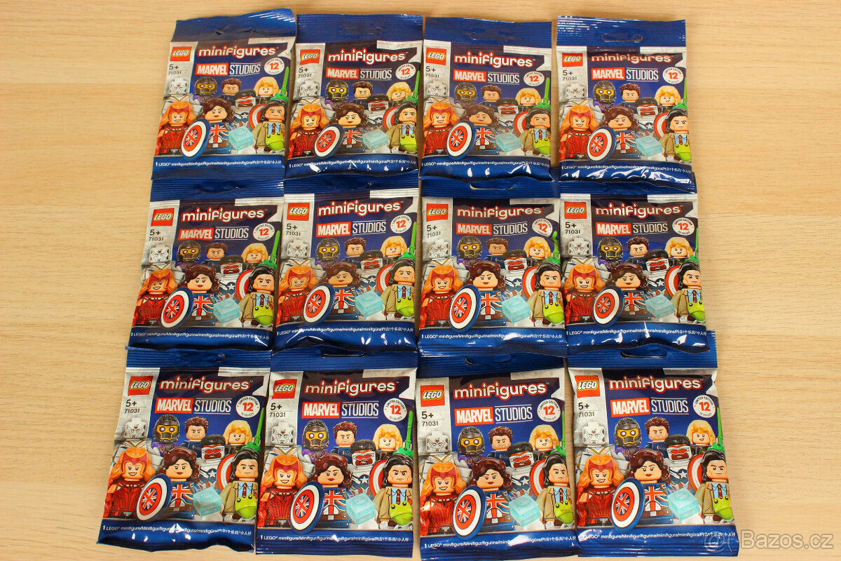 LEGO 71031 sběratelské minifigurky Marvel 1 kompletní série