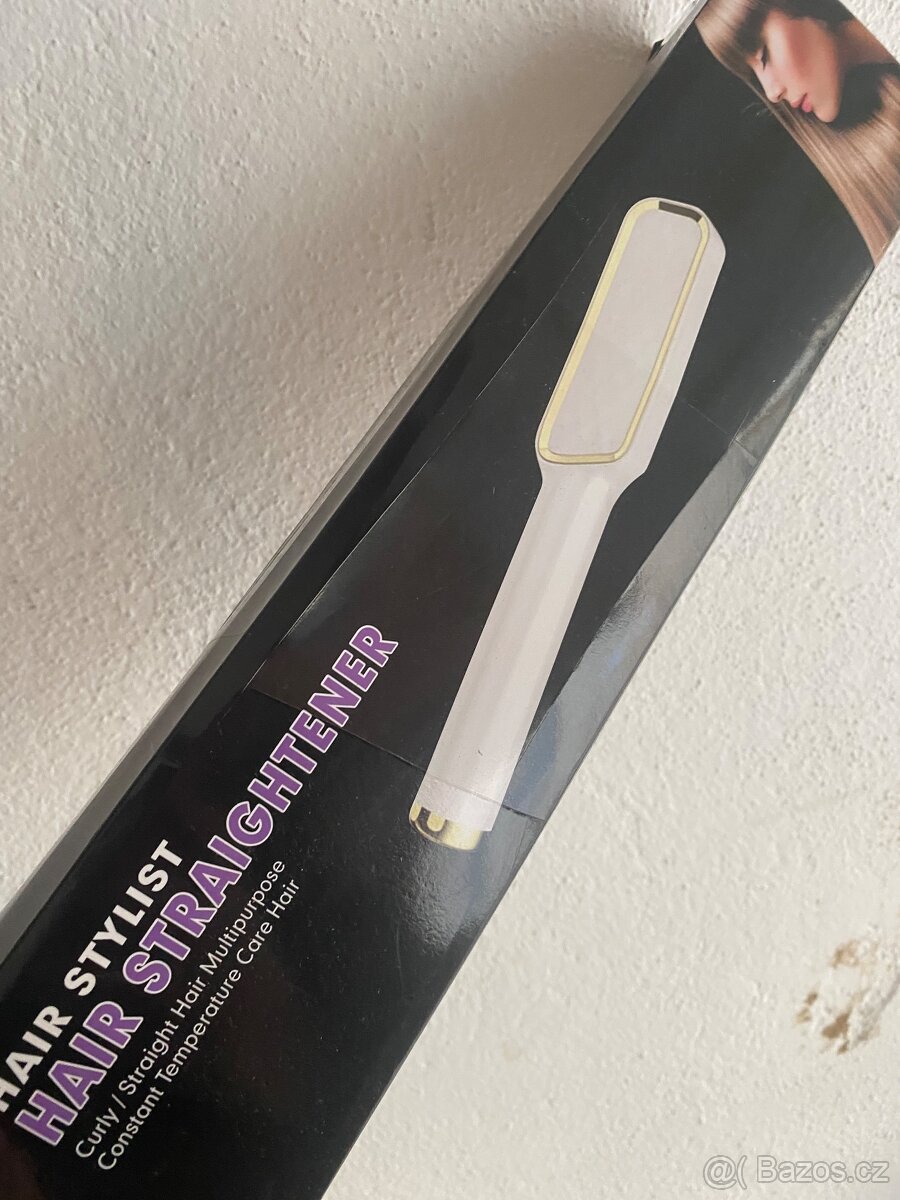 Nová žehlička na vlasy .