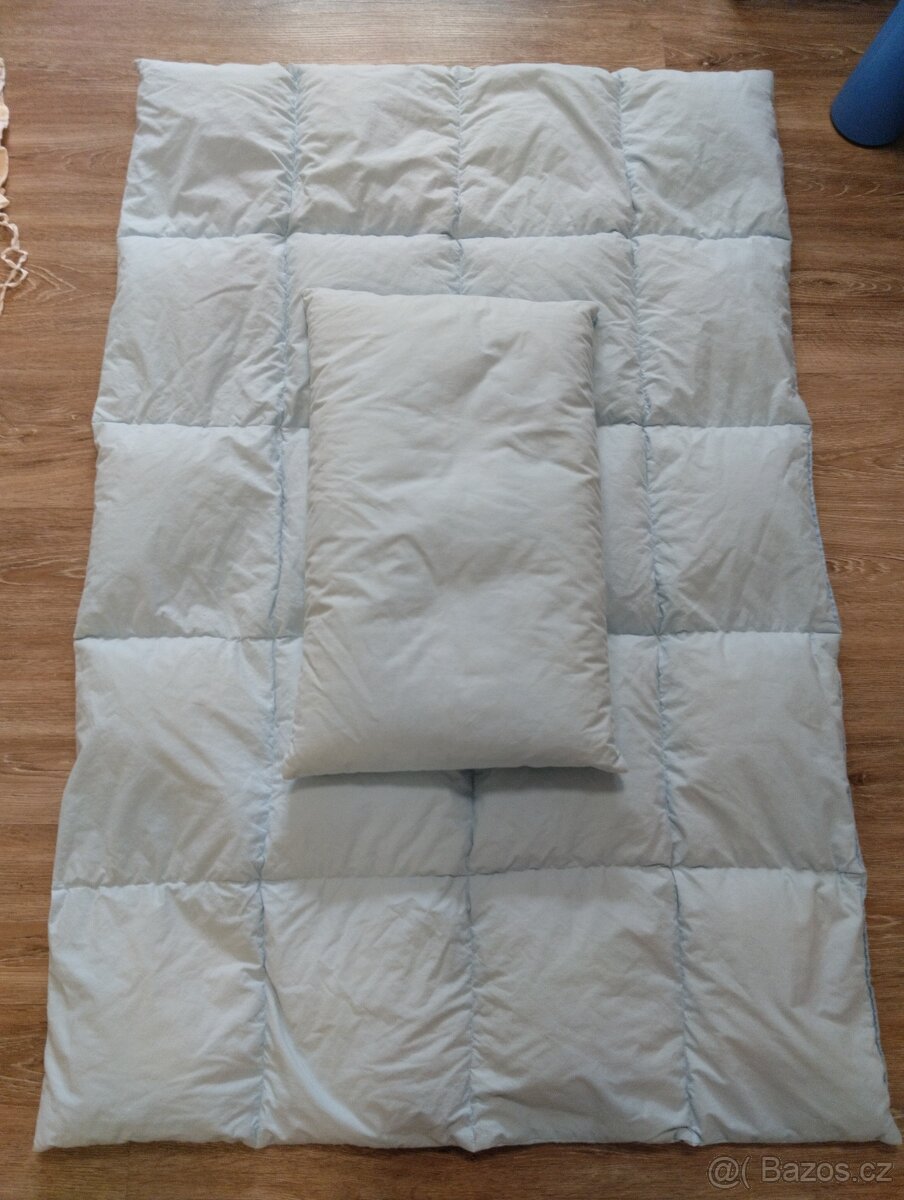 Péřová peřinka a polštář