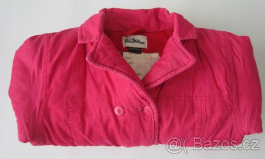 Zimní kabátek pro malou slečnu, vel. 86