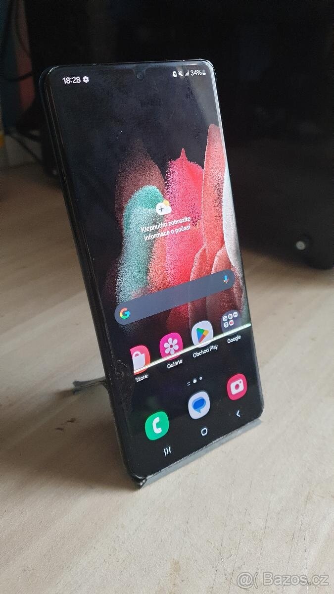 Oryginální Displej, i s rámem na Samsung Galaxi s 21 ultra 5