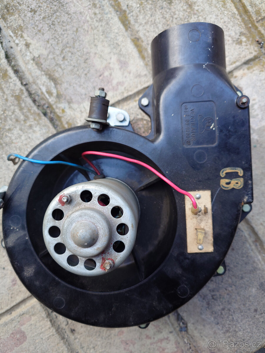 ventilátor topení Škoda