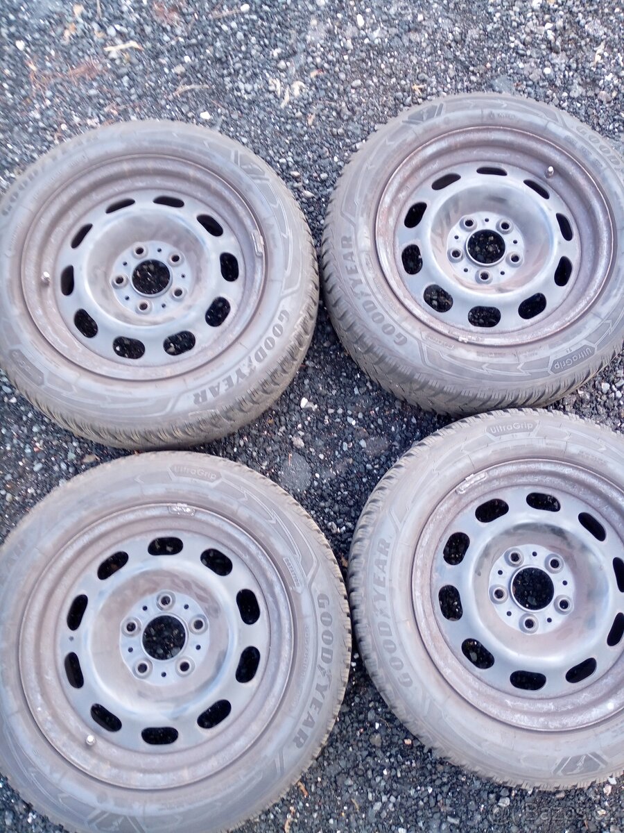 Sada kol 5x120, IS 31 včet. zim. pneu 205/60 R 16