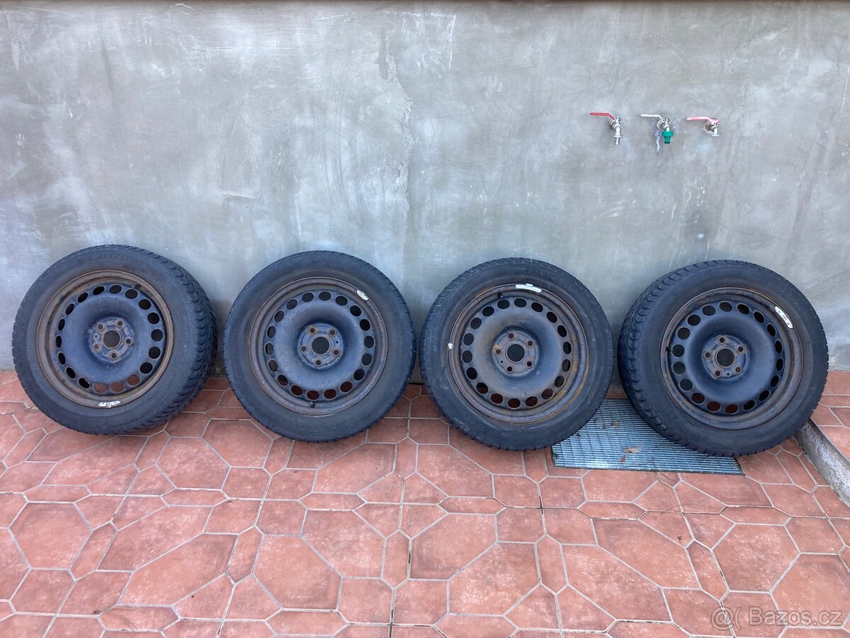 Kola zimní pneu 5x112 205/55 R16