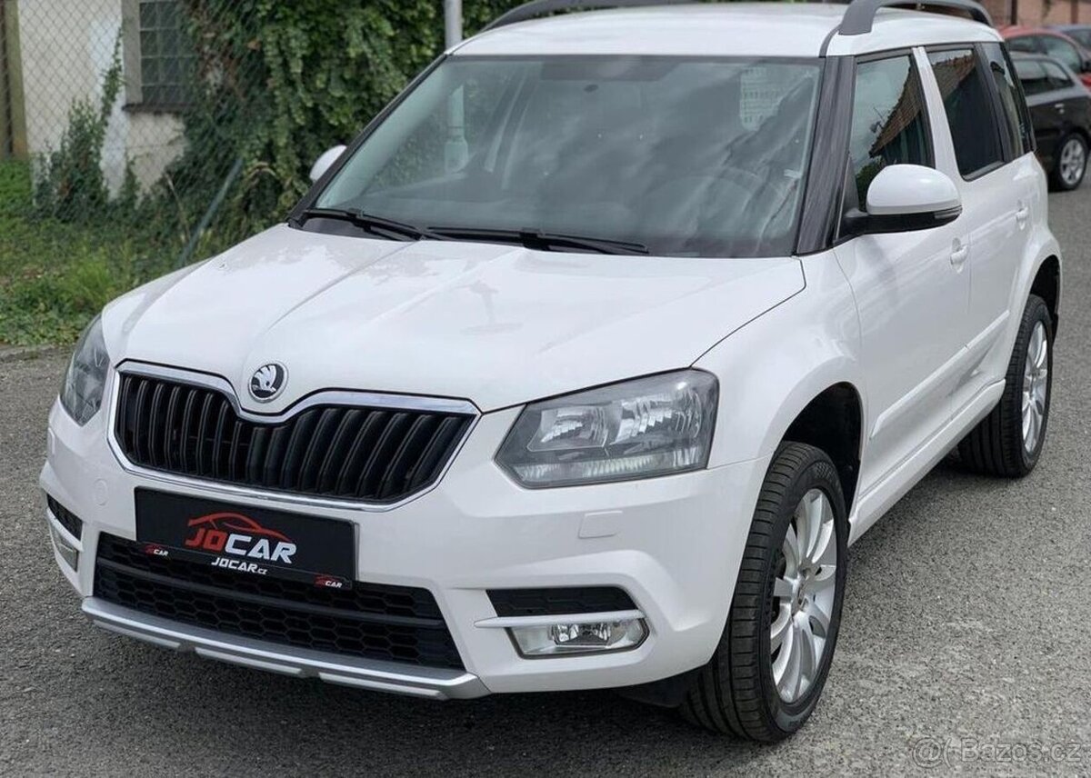 Škoda Yeti 2.0TDi 81kw NAVI TEMPOMAT ALU manuál 81 kw
